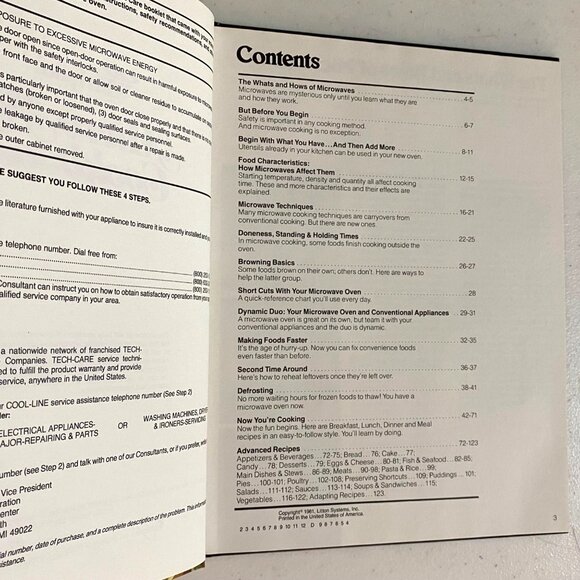 Microwave Cookbook Hardcover Lot of 2 - Picture 4 of 12